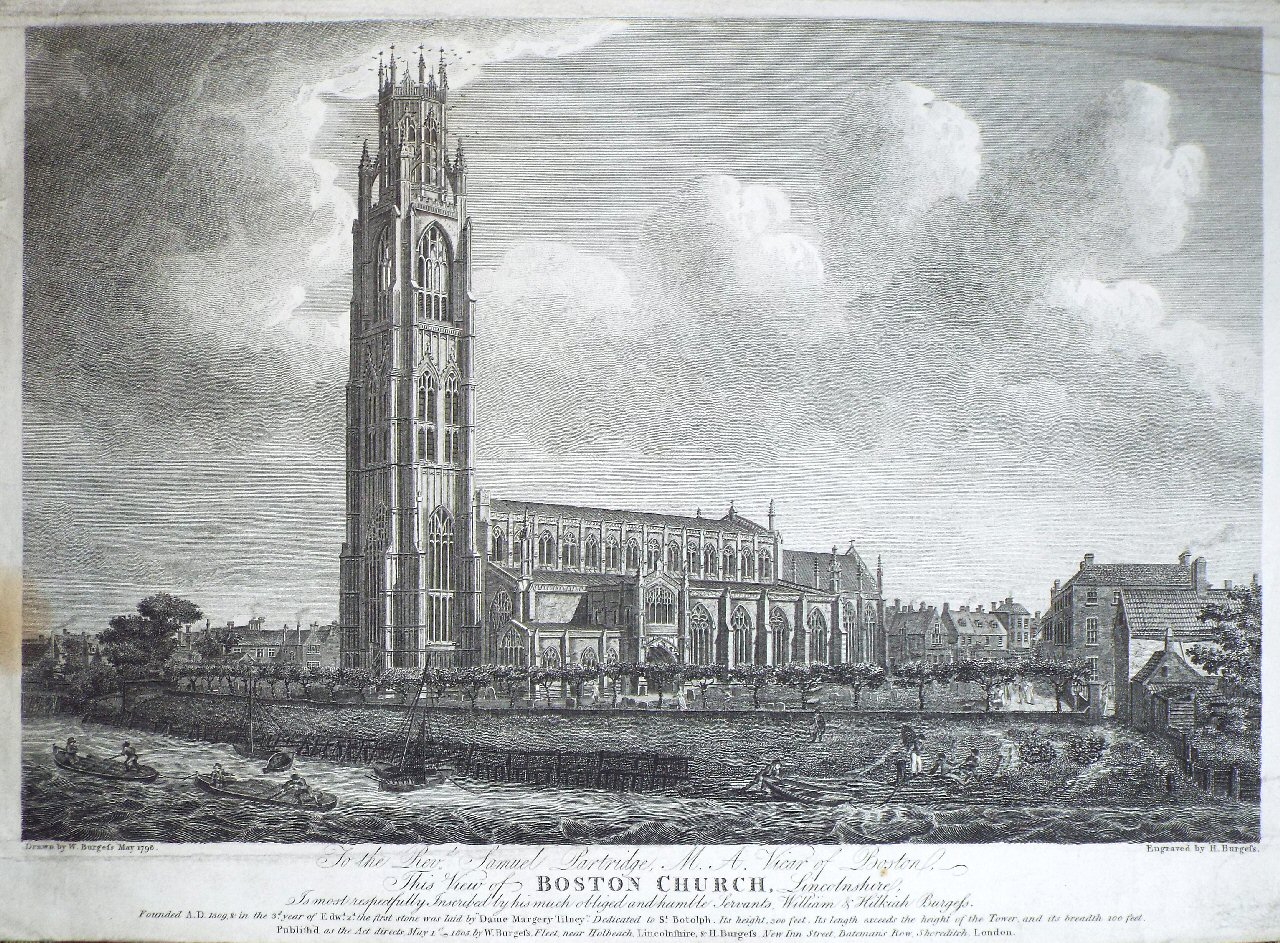 Print - Boston Church - Burgess